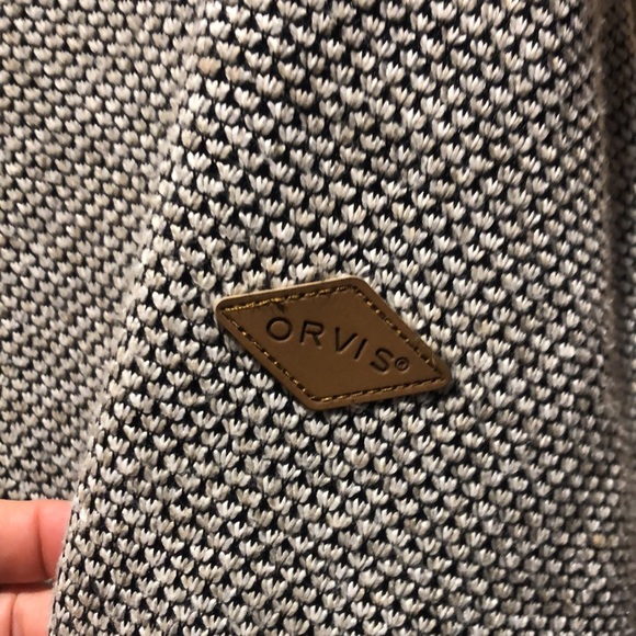 Orvis Thick Pullover sweater jacket - Picture 5 of 14